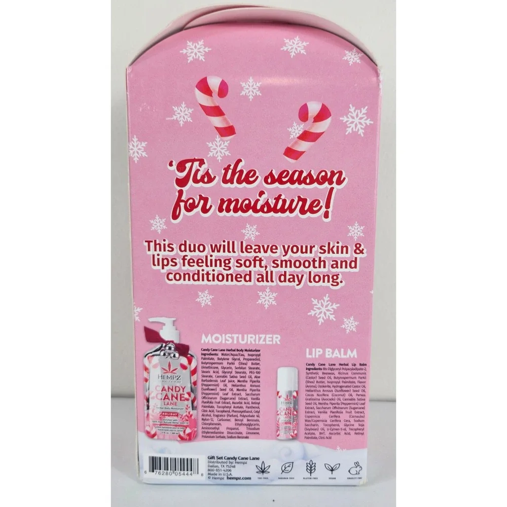 Hempz candy cane